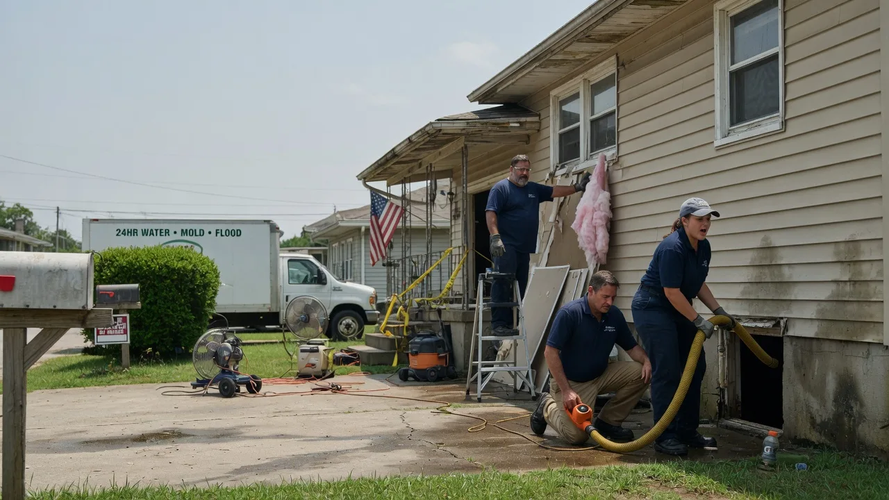 Water Damage Repair in Brookville, KS near me